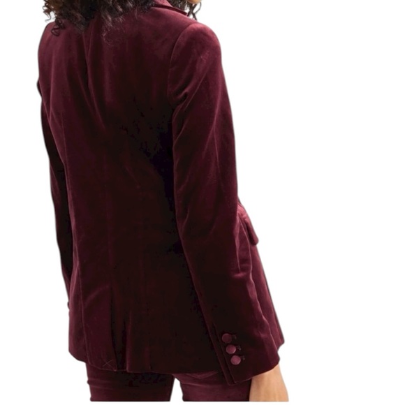 Frame • Velvet Classic Blazer Pinot - Picture 15 of 16